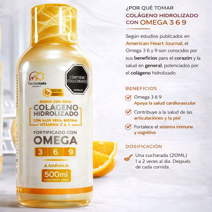 Colageno con Omega 3, 6 y 9